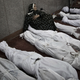 A woman mourns the dead in a Cairo mosque. (Mahmoud Khaled/AFP/Getty Images)